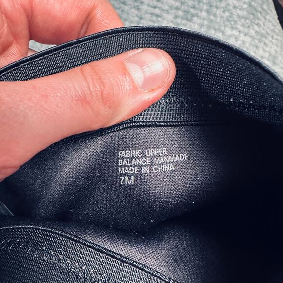 Vintage 90s/Y2K Black Suede Pointed Toe Calf Kitten Heels Classic Wmns 7 Anne Kl - Picture 5 of 5